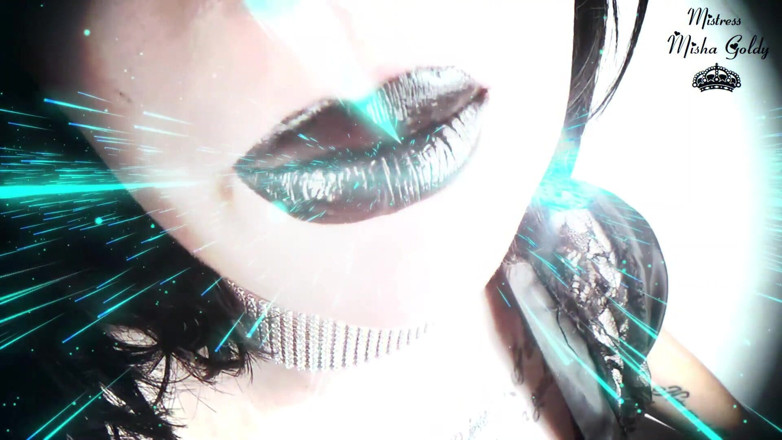 Goddess Misha Goldy: Lipsmerize hitam dengan JOI