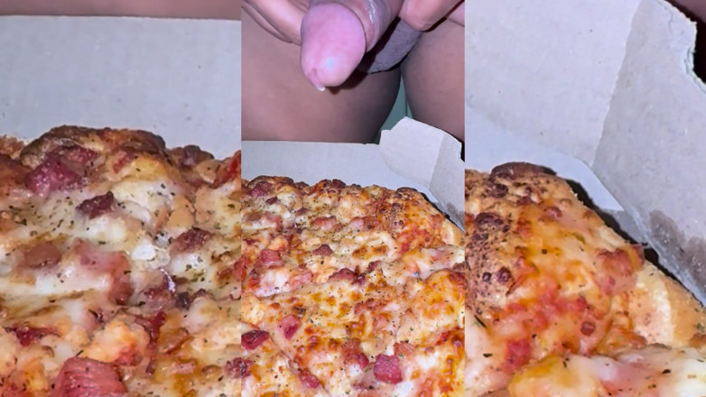 Brunettehotts: Đến giờ ăn pizza rồi