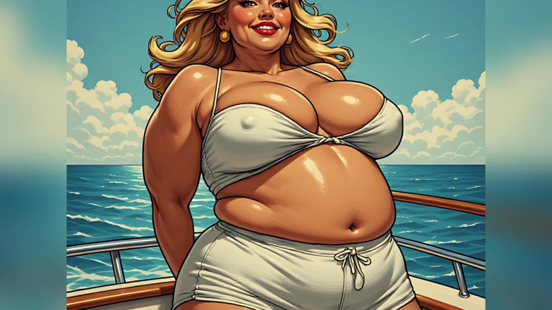 AI Porn: Calde donne abbronzate sulle barche