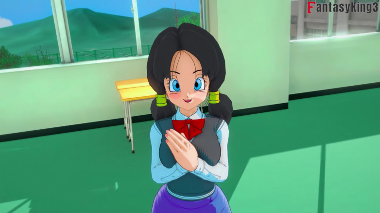Fantasy king: Android 18 balla per Gohan all'università - dragon ball zex serie