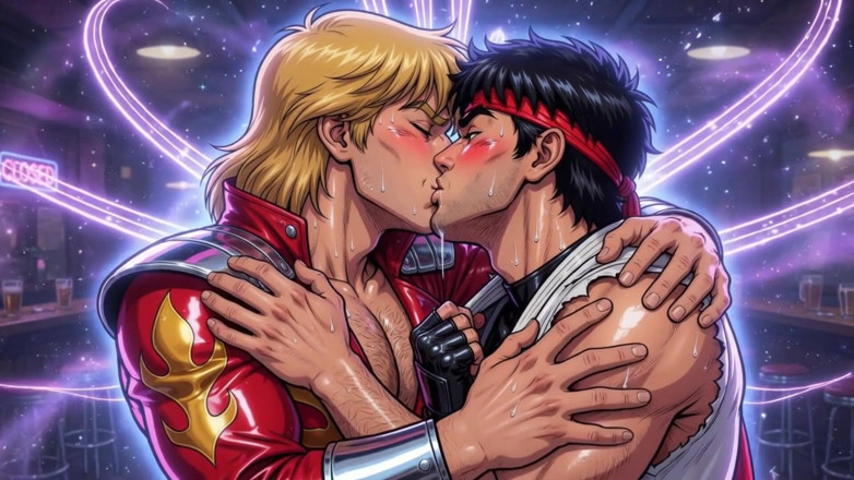 Erotic Man: Ken și Ryu se (ai)