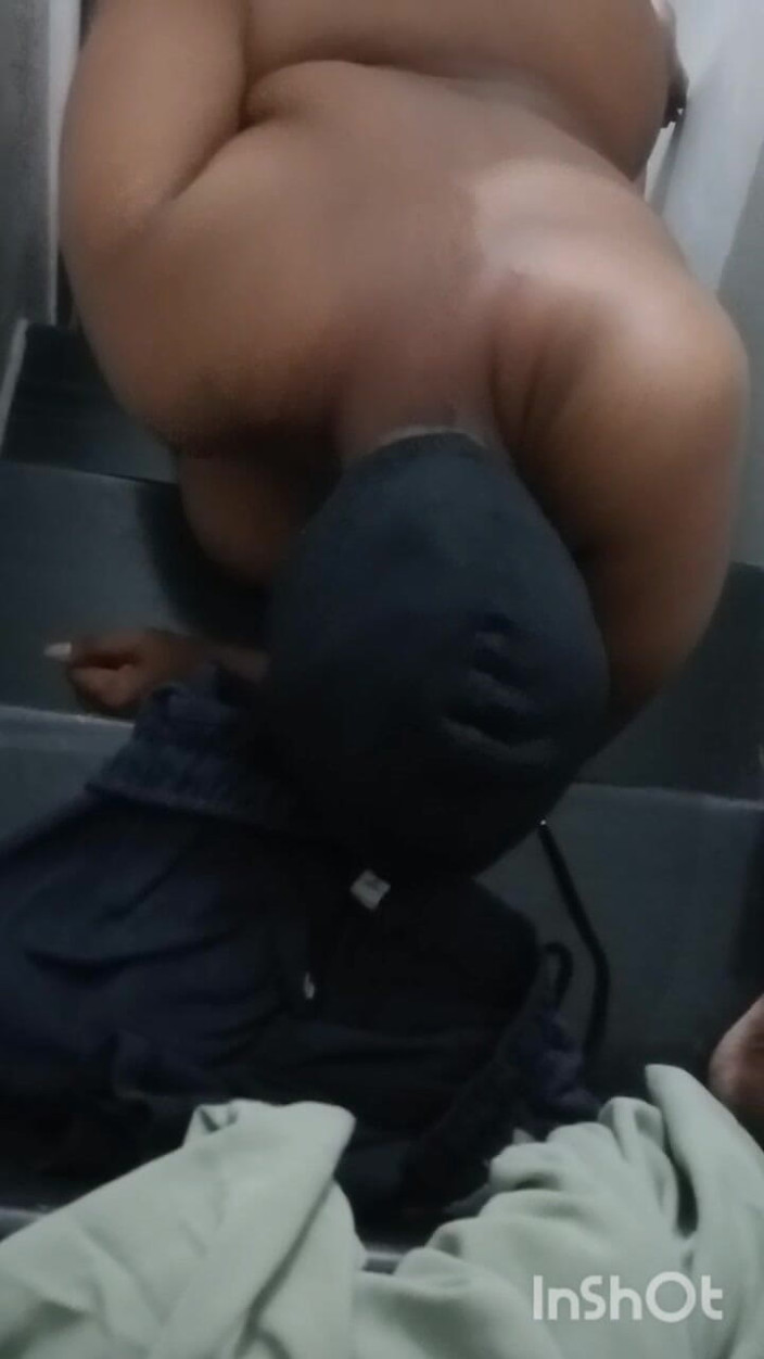 Tamil lesbian: Doggy Style Sex at Steps