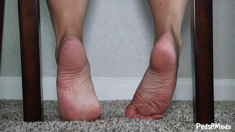 PedsRMeds: These Sweet Feet Bare Soles Under the Chair