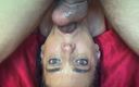 Mila Red Rabbit: Upside Down Deepthroat - Balls in My Face