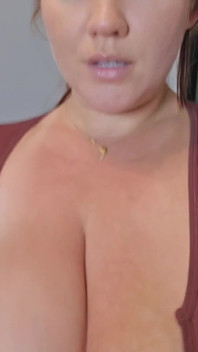Can you guess who walked in on me shaking my tits for my fans?