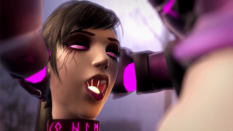 Velvixian3Futanari: Pharah Portal Selfsuck futa人妖