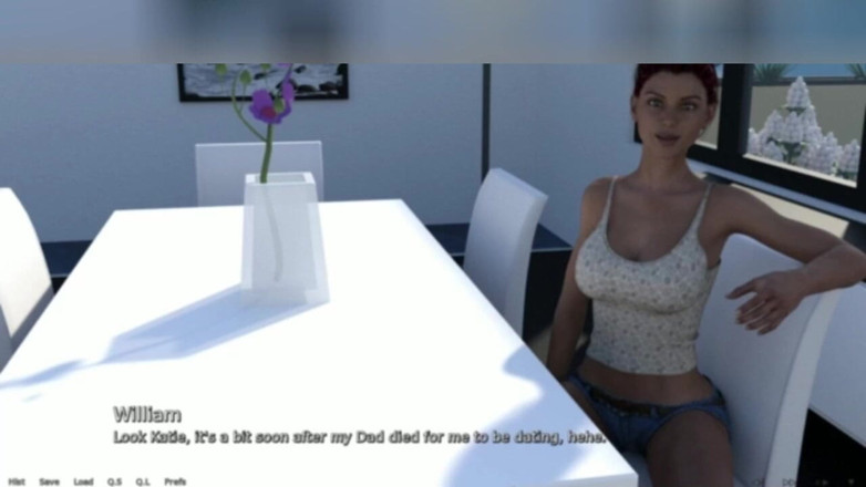3DXXXTEEN2 Cartoon: Uma milf, duas meninas. 3D pornô cartoon sexo