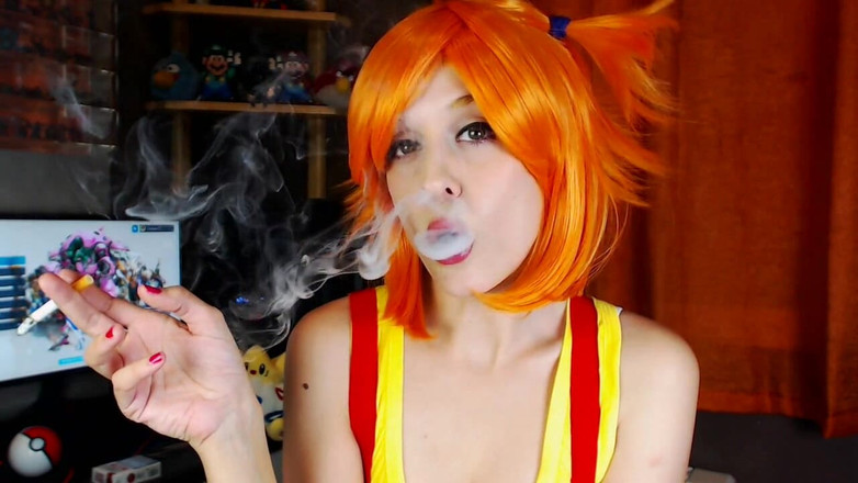 Candystart Videos: Misty Pokemon сексуальне куріння