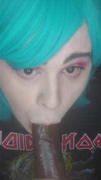 Metal Sissy Mykella ssie cię za kulisy