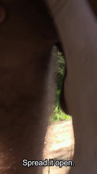 Tcheco caçador - deu-lhe alguns cas'h para fazer push-ups e gostei da vista, então eu fodi sua bunda