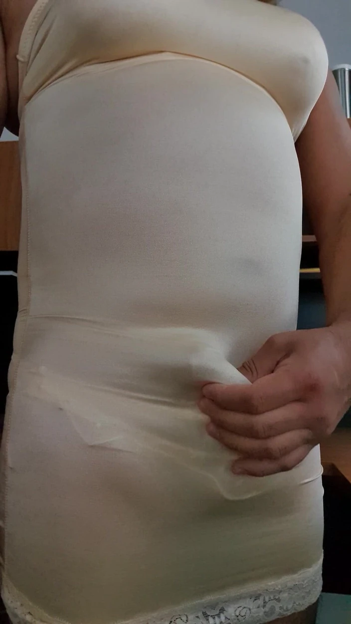 Sexy shinny clothes: Dì cạo lông nylon