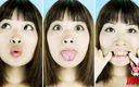 Japan Fetish Fusion: Szepty Ayano Mitsui: Wirtualne pocałunki i nieśmiały język Tremolo