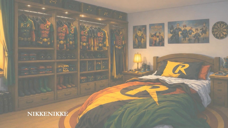 Nikkenikke animation: Batman: Jerking off Like a Slut Cumshot When Batman Isn't...