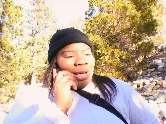 Big Beautiful Girls: Thick ebony bitches riding the same cock