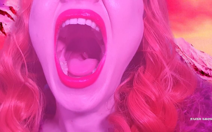 Faith Eros: Bimbo nevlastní máma Yawning - Asmr