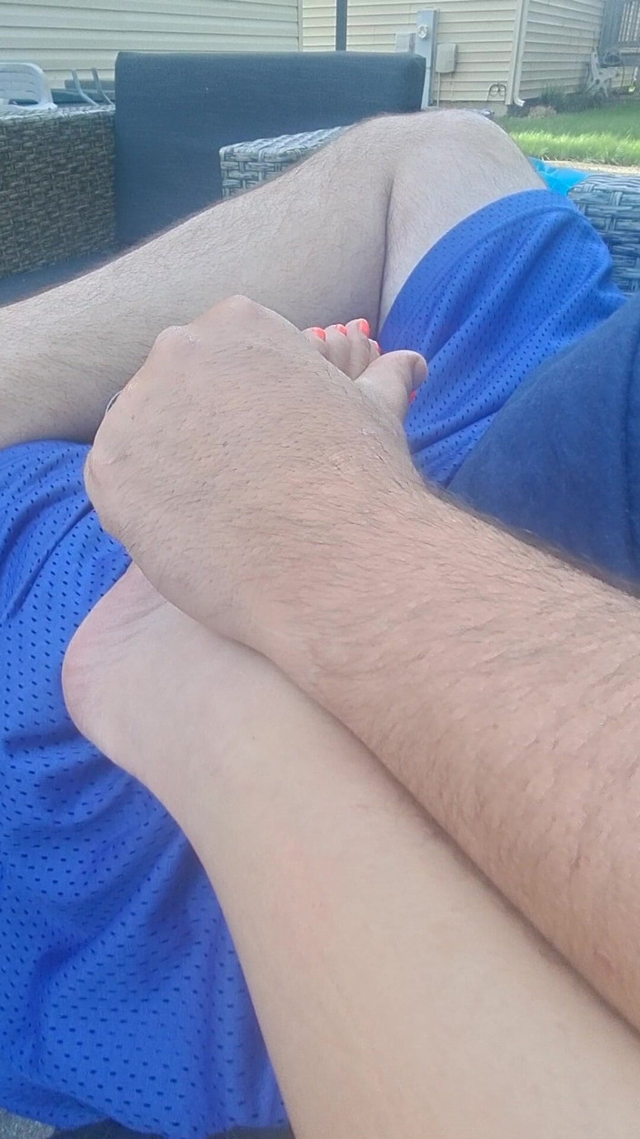 Naughty alchemy: 足部按摩