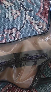 Sborro sugli stivali della finestra del negozio, pov, JOi, lady victoria valente
