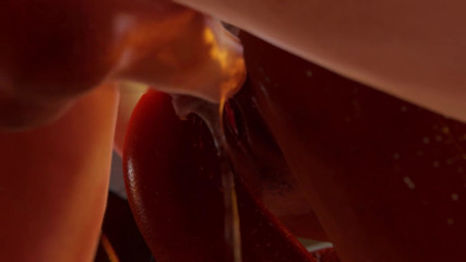 The Scenes: POV prsatá drobná brunetka teen šuká a saje ptáka