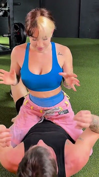 Jiu Jitsu Private Class with Honey Bunny