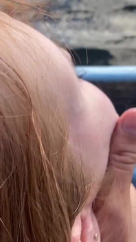 He Took a Boat to Use My Mout, Pussy and Cum