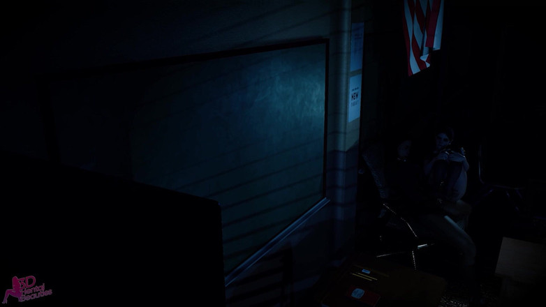 3DHentaiBeauties: Regenachtige nachtelijke afspraak: Kylie's nylon verrassing