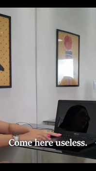 Goddess Kiffa Vitoria Vonteese and Mr Pine - Feminist World - Female Humiliates Mand at the Office Ep 1
