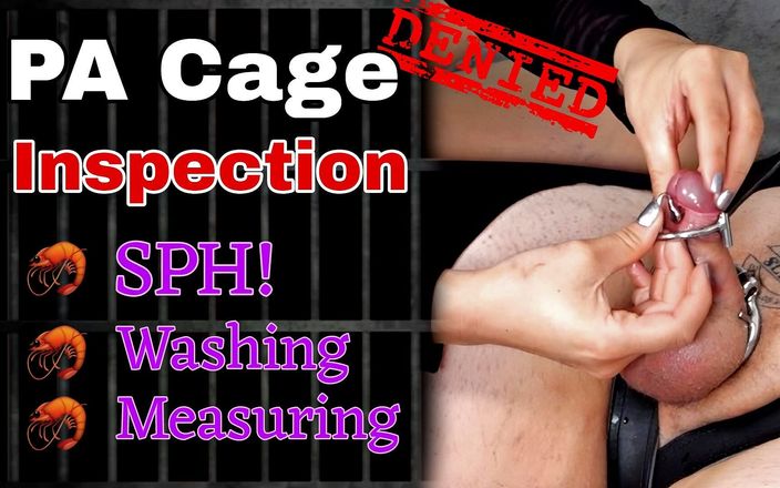 Training Zero: Pa cage inspeção femdom castidade