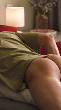 Needy Young Daddy Humping the Pillow Like a Mess, Loud Moans While Imagining Filling Your Pussy