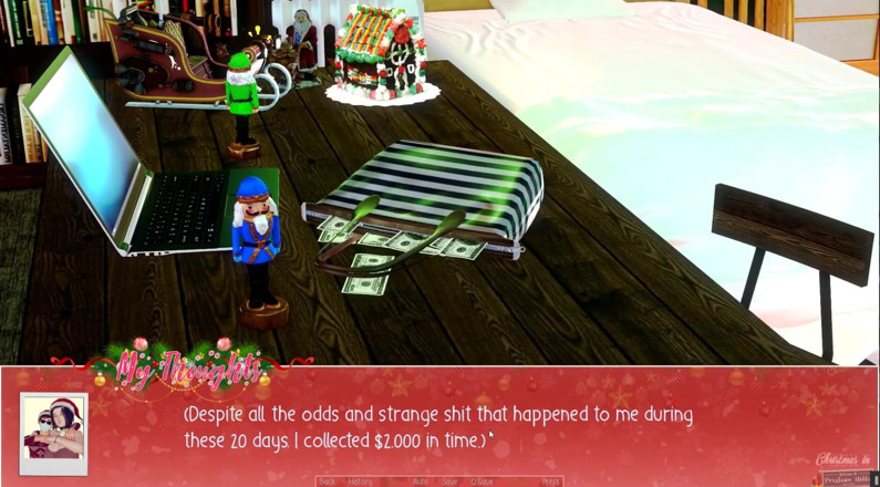 Cumming Gaming: Unlimited Christmas [Xmas hentai pornplay] Ep.14 the sexy old nun betrayed...