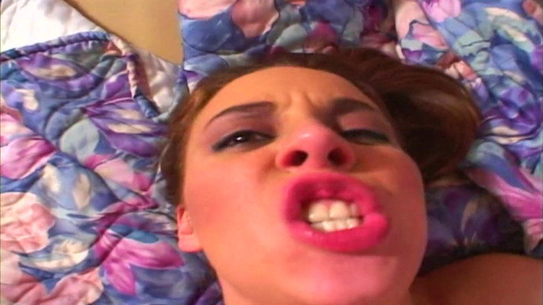 Best Butts: Cute young whore sucks and fucks dude's pole