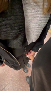 Public: I Jerked Him off at the Train Station