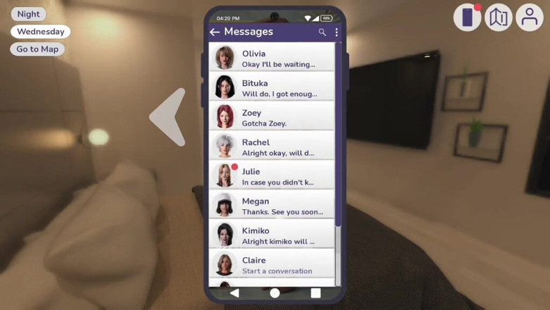 Deshi lover: Fantasy příběh herní 3D simulace virtuálních 18+ znaků, část 10