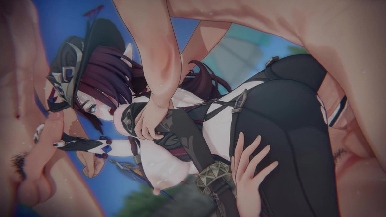 Tomu aisuman: [genshin Impact] Chasca's Fallen Peacemaker Bound Sky Rider &amp; POV Sandwich...