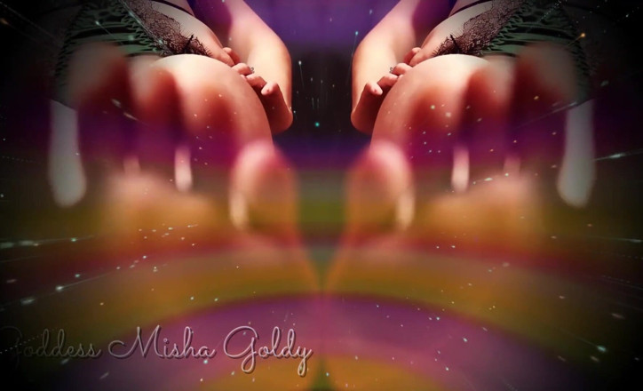 Goddess Misha Goldy: Foot and toes obsession make you eat your sperm!