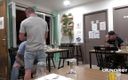 Apolo Adrii pornstar by crunchboy: Hetero kluk ošukaný Apolem Adrii v restauraci
