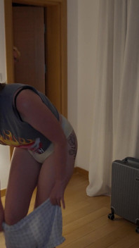 Step Sister Shocked When Step Son Cum in Step Mom While Share Bed Sex in Hotel Room (feat. Kisscat)