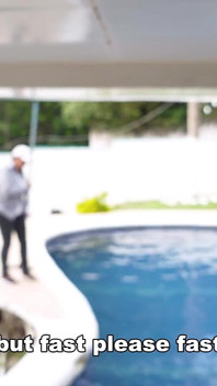 Casting to Hire a Pool Boy Ends in Being Fucked Without a Condom