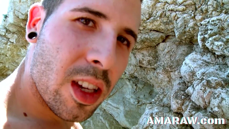 Amaraw: Anal na plaży jako Marion Moon dostaje zaorany piesek hardcore