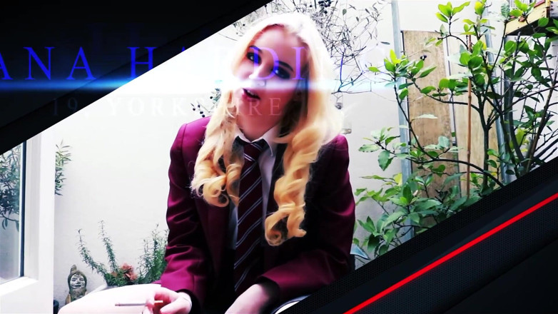 British Teens: British 18 tahun menghisap zakar peminat &amp; menelan mani