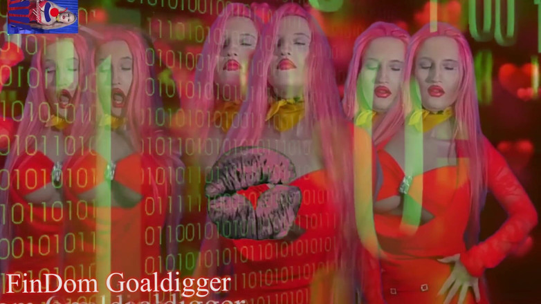 FinDom Goaldigger: การแปลงร่างเป็นสลัตโง่ๆ
