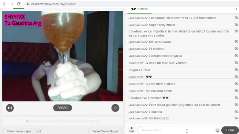 Tu Gauchita Argentina: Shyyfxx Bedste Jeblikke Af Vores Fejring Até Valentinsdag Ao Vivo