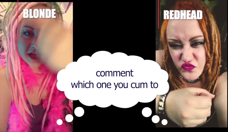 Campsissyboi: Comment which one made you cum blonde or redhead straight...