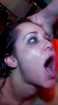 Latina strippers in fantastic orgy in the strip club and in the lavatory