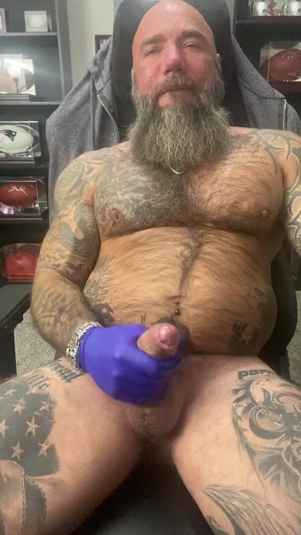 MasculineJason - Jason Collins: Jason Collins surgical glove masturbation!