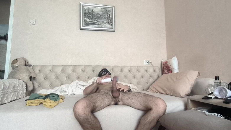 webcamboy98: Sperm Shoot with Vibrator