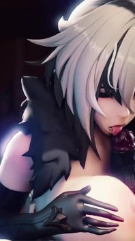 Arleccino From Genshin Impact Gives Hilichurl the Best Boob Job