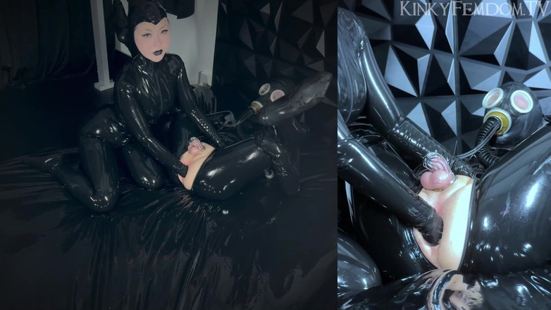 KinkyFemdomTV: ダブルアナルフィスティングコンピレーション Ft ラテックスミストレス パトリシア・マズ モービッド