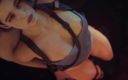 Jackhallowee: Follada anal con Jill de Resident Evil