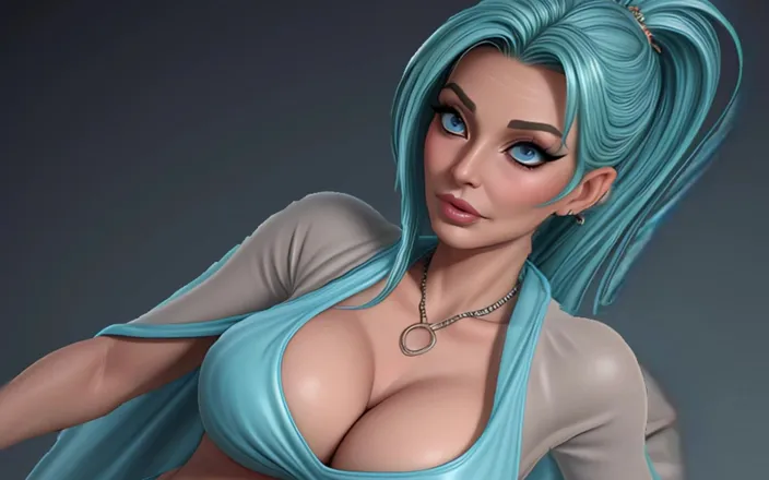AI Porn: Biggest Boobs 3D Fantasy Slideshow | Ai-generated NSFW
