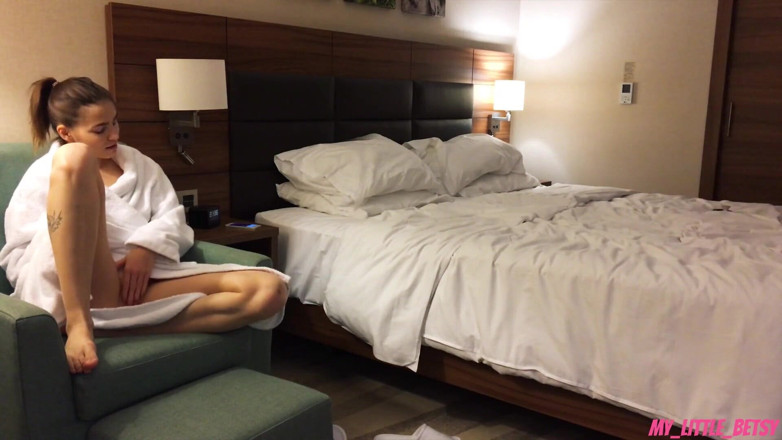 My Little Betsy: First I Fuck My GF and Then Her Friend - Cum...